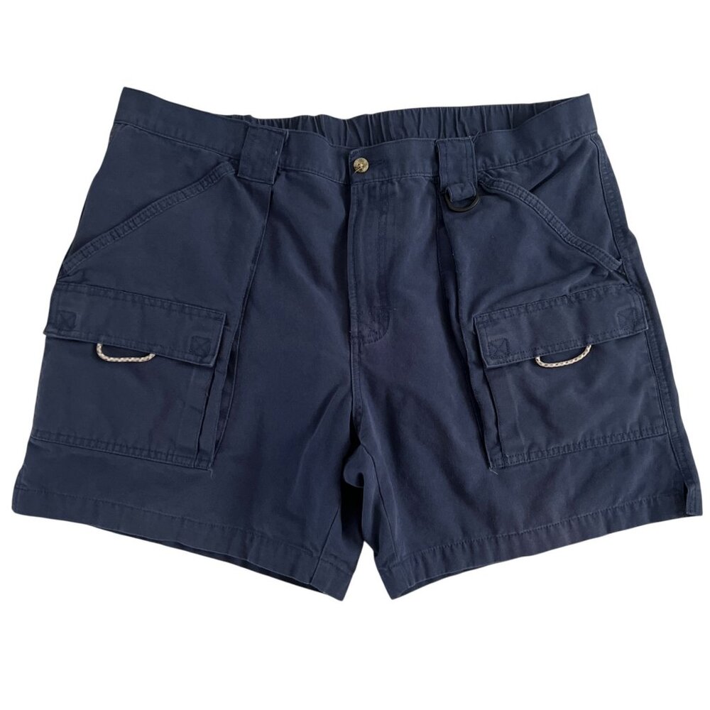 Columbia PFG Brewha II‎ Shorts Mens 1X Shade Blue Utility Outdoors Sportsman